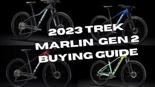 2023 TREK MARLIN GEN 2 BEAKDOWN [upl. by Mosora]