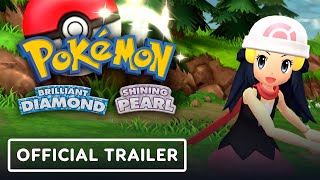 Pokemon Brilliant Diamond amp Shining Pearl  Official Trailer [upl. by Dyson]