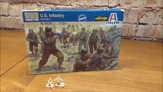 Plastic Soldier Review ITALERI 172 WW2 USInfantry [upl. by Guyon]