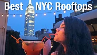 10 BEST Rooftop Bars in New York NYC Nightlife Guide 🍹From A Local [upl. by Gaynor]