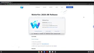 How to install the WaterFox Browser on a Chromebook [upl. by Aerdnuahs50]