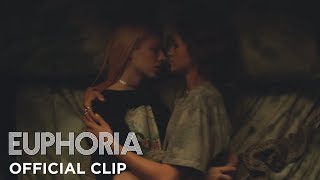 euphoria  rue and jules fall asleep season 1 episode 4 clip  HBO [upl. by Trini145]