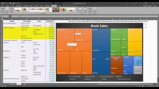 How To Create a Tree Map in Excel 2016 [upl. by Enal]