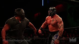 Lucha Underground 42016 Matanza vs Mil Muertes  LUCHA UNDERGROUND CHAMPIONSHIP [upl. by Eitteb]