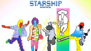 Starship  We Built This City instrumental [upl. by Kippie]