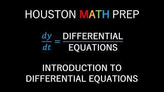 Introduction to Ordinary Differential Equations [upl. by Crowley]