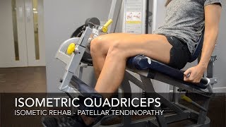 Patellar Tendinopathy Rehabilitation  Jumpers Knee Rehab [upl. by Petula]