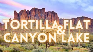 Arizona Day Trip Off Road Tortilla Flats amp Canyon Lake [upl. by Levinson]