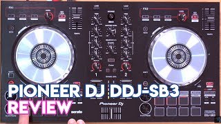 Pioneer DJ DDJSB3 Review amp Demo [upl. by Temirf873]