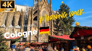 Beautiful Morning Cologne Christmas market 2024 [upl. by Nolan]