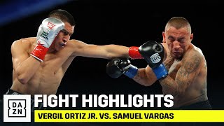 HIGHLIGHTS  Vergil Ortiz Jr vs Samuel Vargas [upl. by Essirehs]