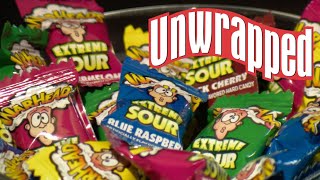 How Warheads Get So Insanely Sour  Unwrapped  Food Network [upl. by Erde]