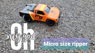 Team Associated SC28 Fox edition bashing and crashing [upl. by Noreen351]