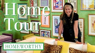 HOUSE TOUR  Most Colorful Home in America [upl. by Hymen]