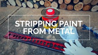 How To Strip Paint From Metal Surfaces  QUICK EASY amp EFFECTIVE [upl. by Huston]