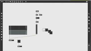 Max MSP Tutorial One Oscillator Synth [upl. by Enyedy]