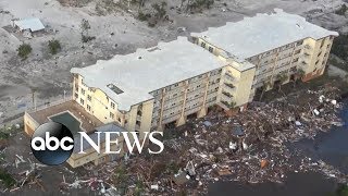 Hurricane Michael leaves destruction thousands without power in its wake [upl. by Gaillard]