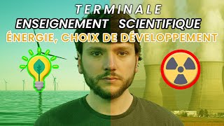 ÉNERGIE CHOIX DE DÉVELOPPEMENT ET FUTUR CLIMATIQUE  Enseignement Scientifique Terminale [upl. by Nomla]