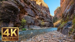 4K TV Screensaver amp Beautiful Relaxing Music  Zion National Park Episode 2  1 Hour [upl. by Leslee888]