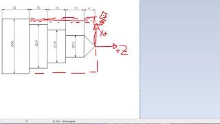 EJERCICIO TORNO CNC 11 [upl. by Aihtnis]