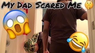 HE SCARED ME PRANK [upl. by Liddie]