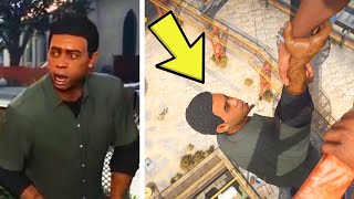 Franklin Gets Roasted by MARIO  Gta 5 [upl. by Gnauq433]