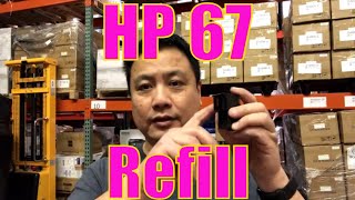 Refill HP 67 67XL Ink Cartridge  Part 1  Fundamentals [upl. by Adnyl]