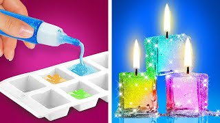 IDEAS MUY FÁCILES PARA HACER VELAS [upl. by Nalced]