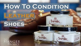 How To Condition Leather Shoes [upl. by Farwell]