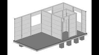 Sistemas constructivos prefabricados en RevitParte 1 [upl. by Heeley]