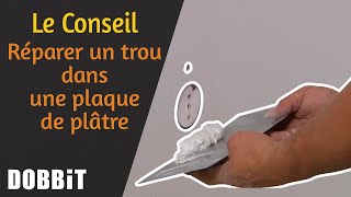 Comment réparer un trou dans le mur   Le conseil [upl. by Avahc]