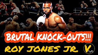 10 Roy Jones Jr Greatest knockouts [upl. by Gordy]