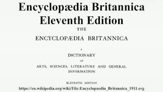 Encyclopædia Britannica Eleventh Edition [upl. by Notsyrb938]