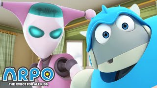 Arpo the Robot  NANNYBOT VS ARPO MORE FULL EPISODES  Compilation  Funny Cartoons for Kids [upl. by Wallinga]