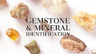 Identifying Gems and Minerals  Stone Reference Guide  Moonstone Mamas [upl. by Noraj144]