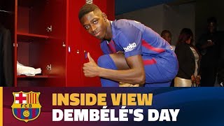 BEHIND THE SCENES 24 hours with Ousmane Dembélé [upl. by Jepson805]