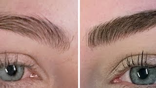 Women Get Their Eyebrows Tattooed [upl. by Bitthia]