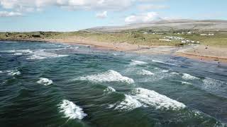 Fanore Beach Co Clare Ireland by Drone  July 2020 [upl. by Lesslie]