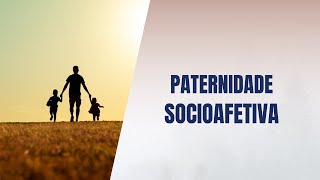 Paternidade socioafetiva [upl. by Parsons]