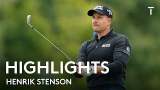 Henrik Stenson Round 1 Highlights  2021 DD Real Czech Masters [upl. by Eeuqram98]