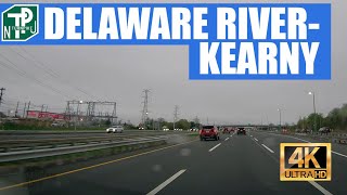 NJ Turnpike drive from Pennsylvania to Kearny NJ 4K [upl. by Adnwahsar]