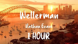 Nathan Evans  Wellerman Sea Shanty 8D  Lyrics  1 Hour [upl. by Ahsha799]