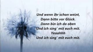 Sarah Connor Das Leben ist schön lyrics [upl. by Carlotta]