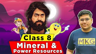 Mineral and Power Resources  class 8 geography chapter 3  mineral and power resources class 8 [upl. by Ayojal748]