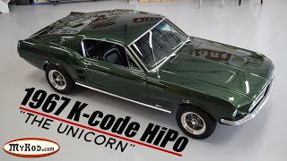 This 1967 K code Mustang is 1 of 2 IN THE WORLD as built by Ford [upl. by Airbas]