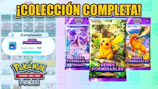 🚨 ¡META CUMPLIDA COMPLETO TODA la COLECCIÓN de GENES FORMIDABLES en Pokémon TCG Pocket Keibron [upl. by Franck675]