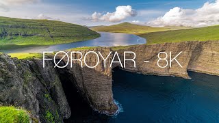 THE FAROE ISLANDS Timelapse  8K [upl. by Animahs]