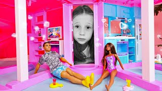 Nastya and the Barbies escape rooms [upl. by Llenra]