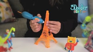 3Doodler Długopis 3D Wieża Eiffla [upl. by Aleafar]