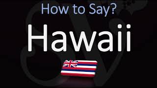 How to Pronounce Hawaii English Vs Hawaiian Pronunciation [upl. by Llenreb416]